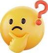 고민 이모지