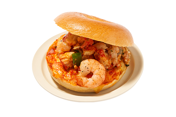 Crab & Shrimp Bagel