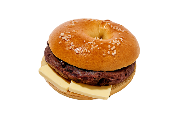 Red Bean & Butter Bagel